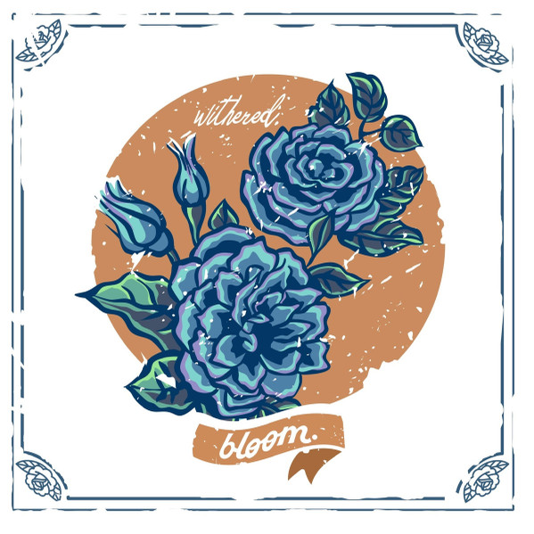 (image for) Bloom - Withered LP (Blue /200)